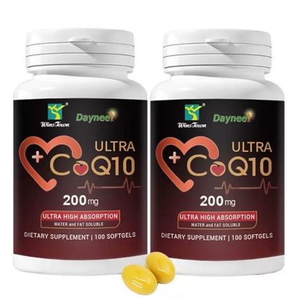 Retail: Ultra CoQ10 Coenzyme Q10 200mg Softgels – High Absorption Antioxidant Supplement 1 bottle