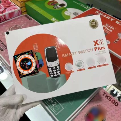 X8PLUS SMART WATCH FOR MEN, MULTIFUNCTIONALPHONE LONG BATTERY 1pc