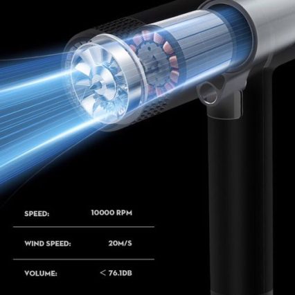 Hair dryer for home use student hair care,salon, hot and cold hair 1000w 3 air nozzles.