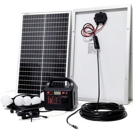 45w solar panel power generator charging cable, power outage backup, 200w mobile power supply energy