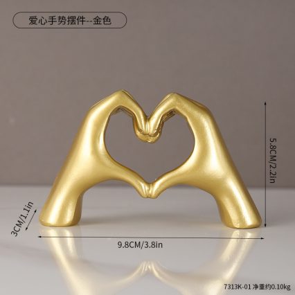 Mini abstract character ornament home accessories porch. 1PC