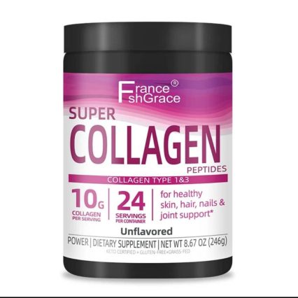 Retail: Super Collagen Peptides Type 1 & 3 Powder – Grass Fed, Keto Certified, Non-GMO – 24 Servings – Skin, Hair, Nails & Joint Support (minimum order quantity MOQ 1 pack)