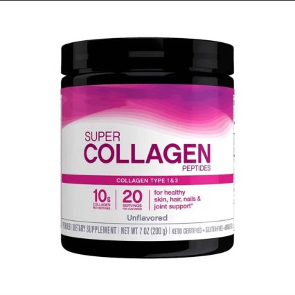 Retail: Super Collagen Peptides Type 1 & 3 Powder – Skin, Hair, Nails & Joint Support – Unflavored (minimum order quantity MOQ 3 pieces)