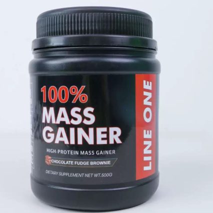 Retail: 100% Mass Gainer Protein Powder 500g – Chocolate Fudge Brownie Weight Gain Supplement (minimum order quantity MOQ 1 pack)